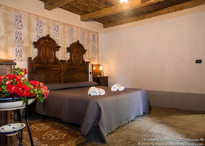 Il Casolare Bioenergetico 住宿加早餐酒店 Albareto (Parma)